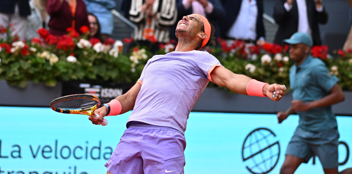 Gestul de mare campion pe care l-a făcut Nadal după ce a câştigat un meci maraton la Madrid! VIDEO