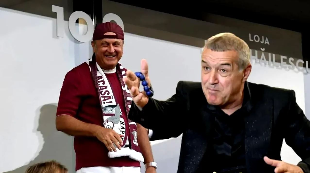 Gigi Becali îi plânge de milă lui Dan Şucu. Cele mai negre coşmaruri ale miliardarului din Pipera, trezite de patronul Rapidului: „Băi, săracul! Mă uitam. Nu îmi mai bubuie inima”