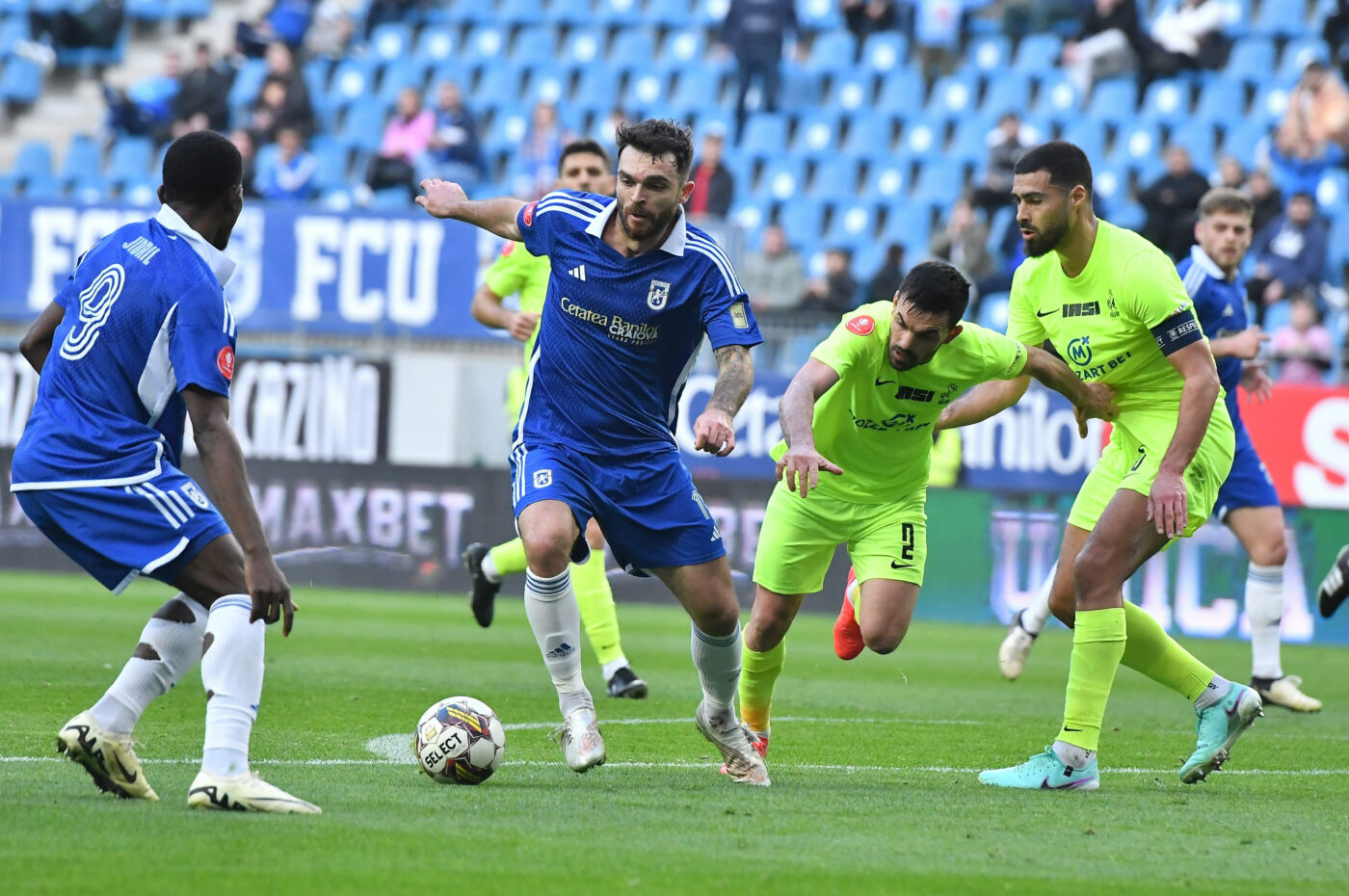 Poli Iași – FC U Craiova 0-0. Remiză albă la debutul antrenorilor Tony da Silva și Eugen Trică! Ambele echipe rămân pe locuri de baraj
