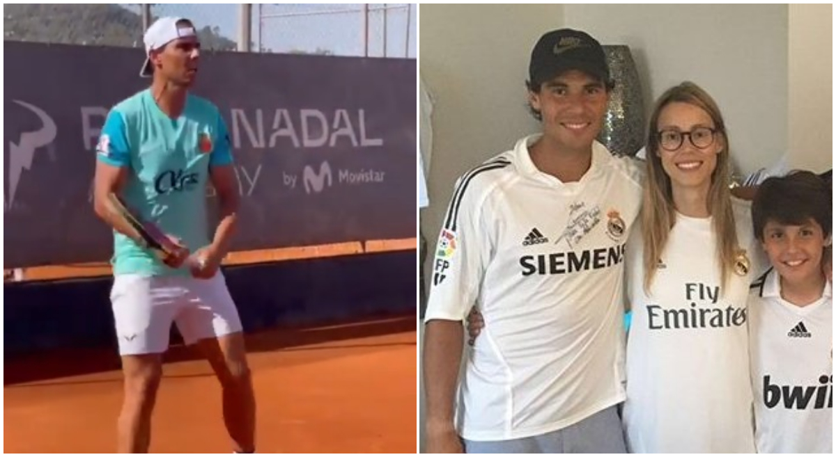 Rafael Nadal a „trădat-o” pe Real Madrid! În tricoul cărei echipe de fotbal a apărut campionul tenisului la ultimul antrenament. VIDEO