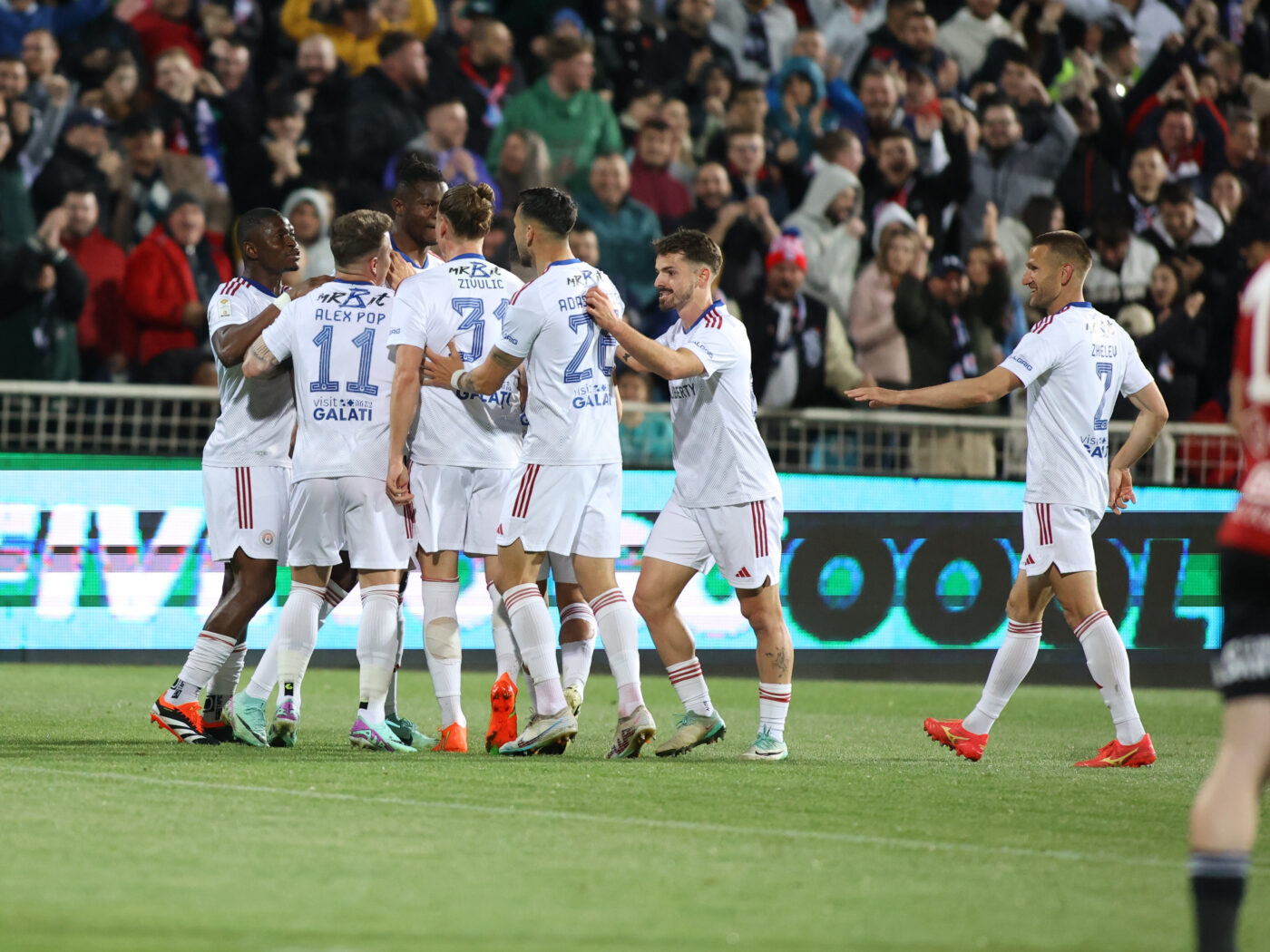 Oțelul – „U” Cluj 2-1, în semifinalele Cupei României. Nou-promovata face minuni! Moldovenii marchează în minutul 90 și se califică în finala cu Corvinul Hunedoara