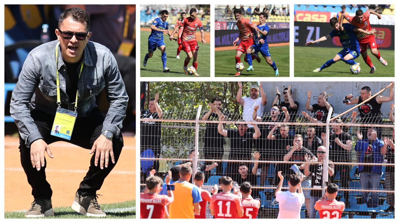Gloria Buzău a dat mâna cu egalul în play-off-ul Ligii 2! Andrei Prepeliță, după remiza cu Unirea Slobozia: ”Am pierdut două puncte.” Mesajul antrenorului pentru atacantul-căpitan Chică-Roșă