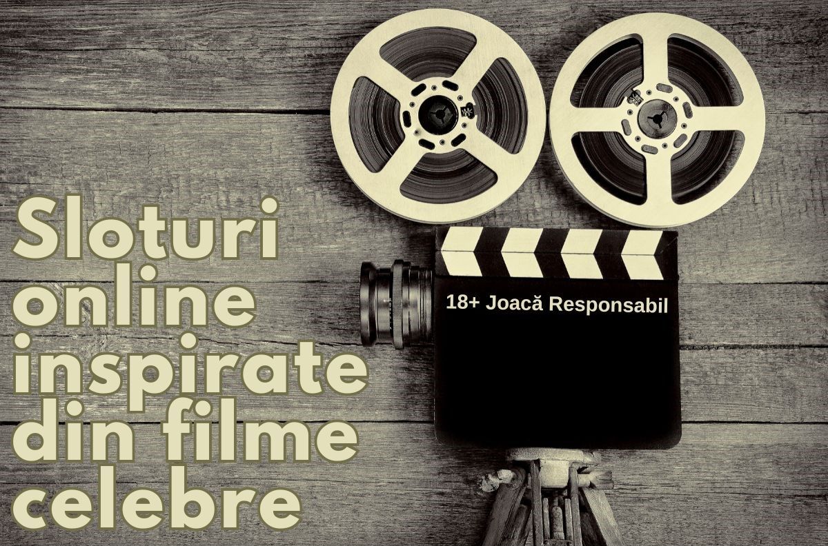 (P) Sloturi online inspirate din filme celebre, disponibile la cazino pe internet în România