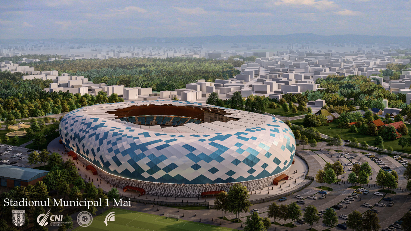 Încă un stadion nou în România. Autoritățile au aprobat demolarea celui actual și predarea terenului către CNI. Echipa din Liga 2 își caută acum o nouă casă
