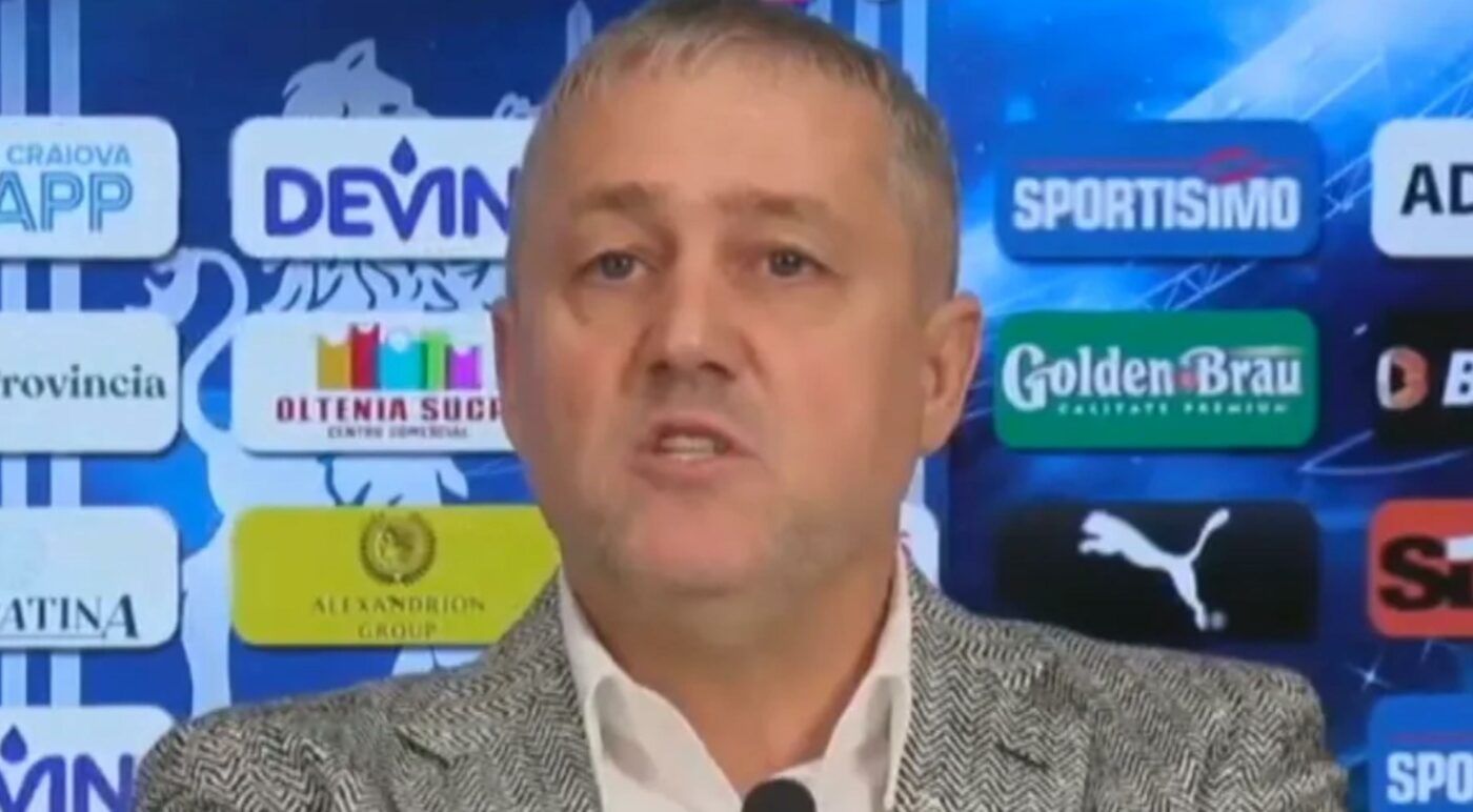Mihai Rotaru a „explodat” după ultima decizie luată de LPF: „Universitatea Craiova este furioasă, foarte nervoasă! Nu poți să-ți bați joc! Noi nu acceptăm”