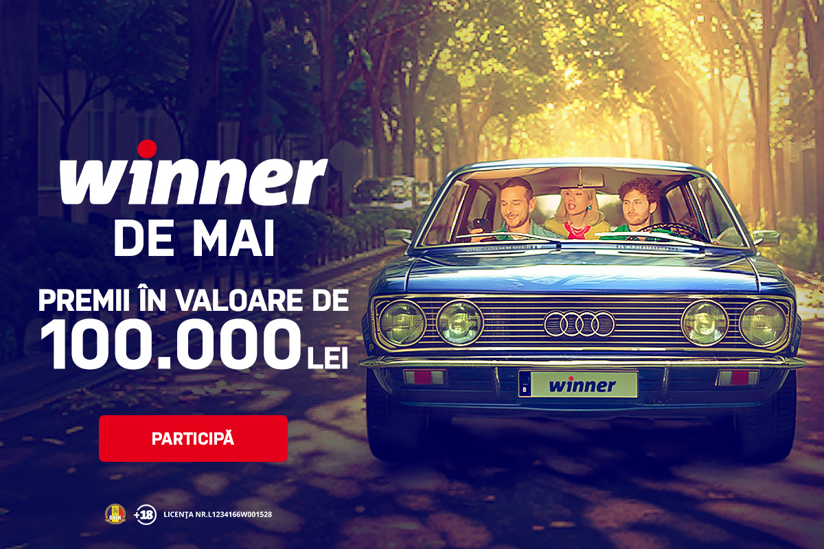 ADVERTORIAL. Fii parte din povestea câștigătorilor cu Winner în luna Mai!