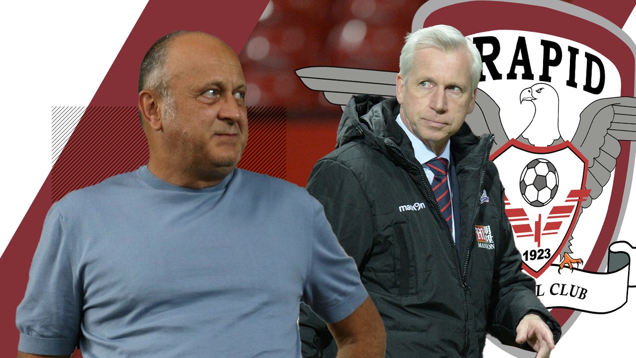 Alan Pardew, variantă fabuloasă pentru a fi noul antrenor al Rapidului! Dan Șucu încearcă să îl aducă pe fostul manager de la West Ham și Newcastle. EXCLUSIV