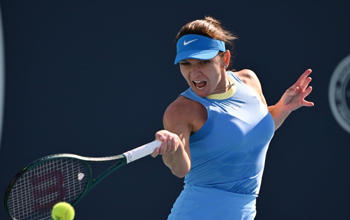 Americanii îi plâng de milă Simonei Halep, după ce a părăsit accidentată turneul de la Trophee Clarins!