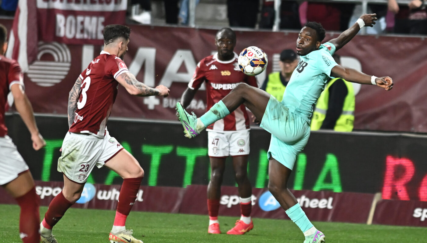 CFR Cluj – Rapid 2-1, Live Video Online în a 8-a etapă a play-off-ului din Superliga. Gazdele intră în avantaj la cabine