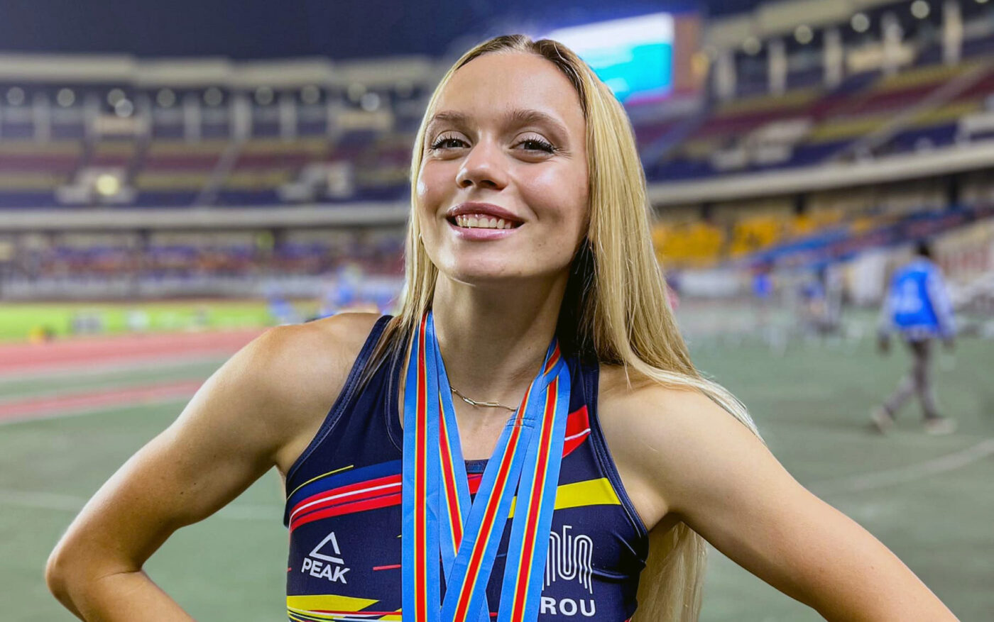 Cea mai rapidă femeie din România e și una dintre cele mai frumoase. Cum arată și cum reacționează când bărbații întorc capul după ea. GALERIE FOTO