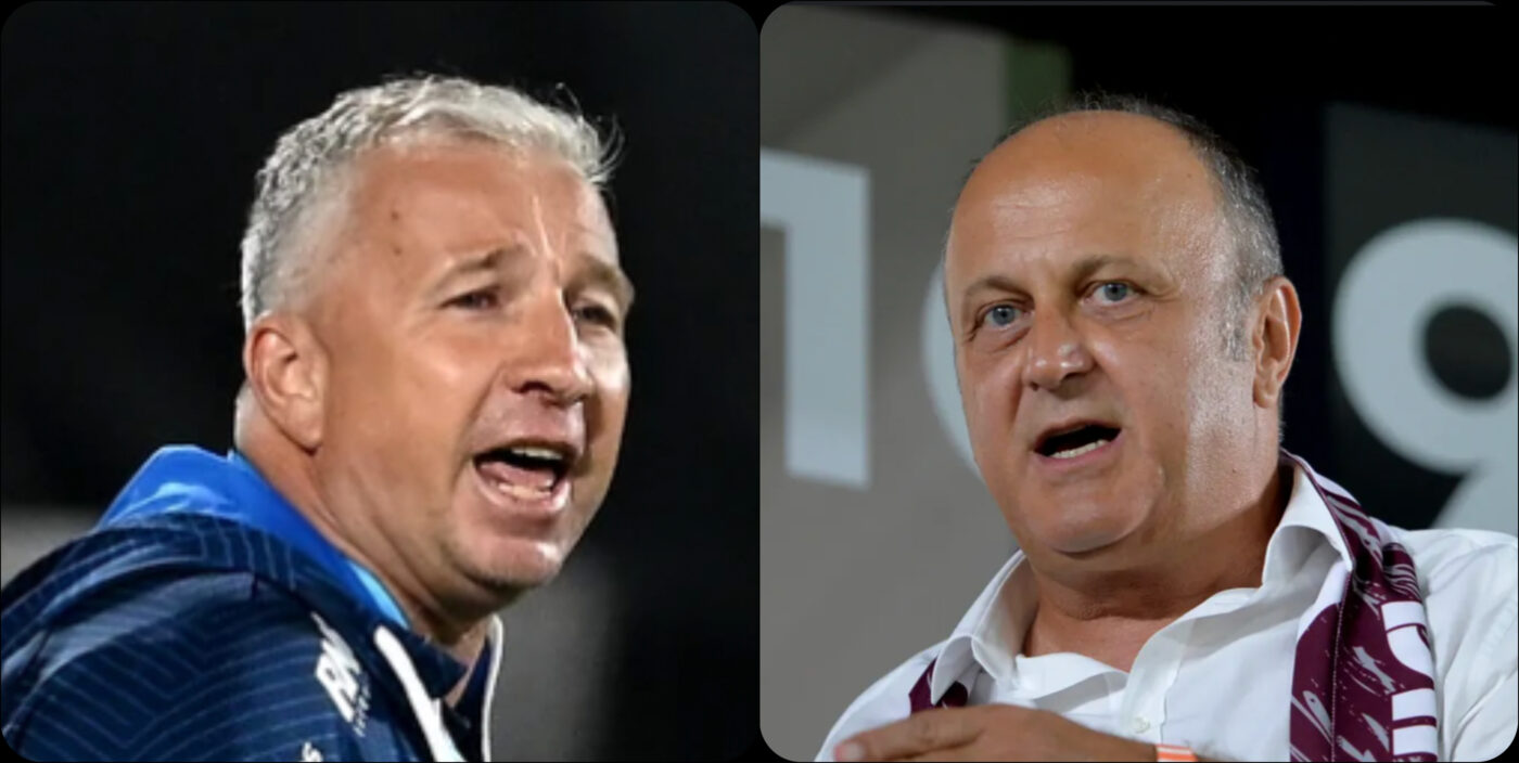 Dan Petrescu a folosit un singur cuvânt, e drept foarte puternic, pentru a-l descrie pe Dan Şucu, patronul Rapidului