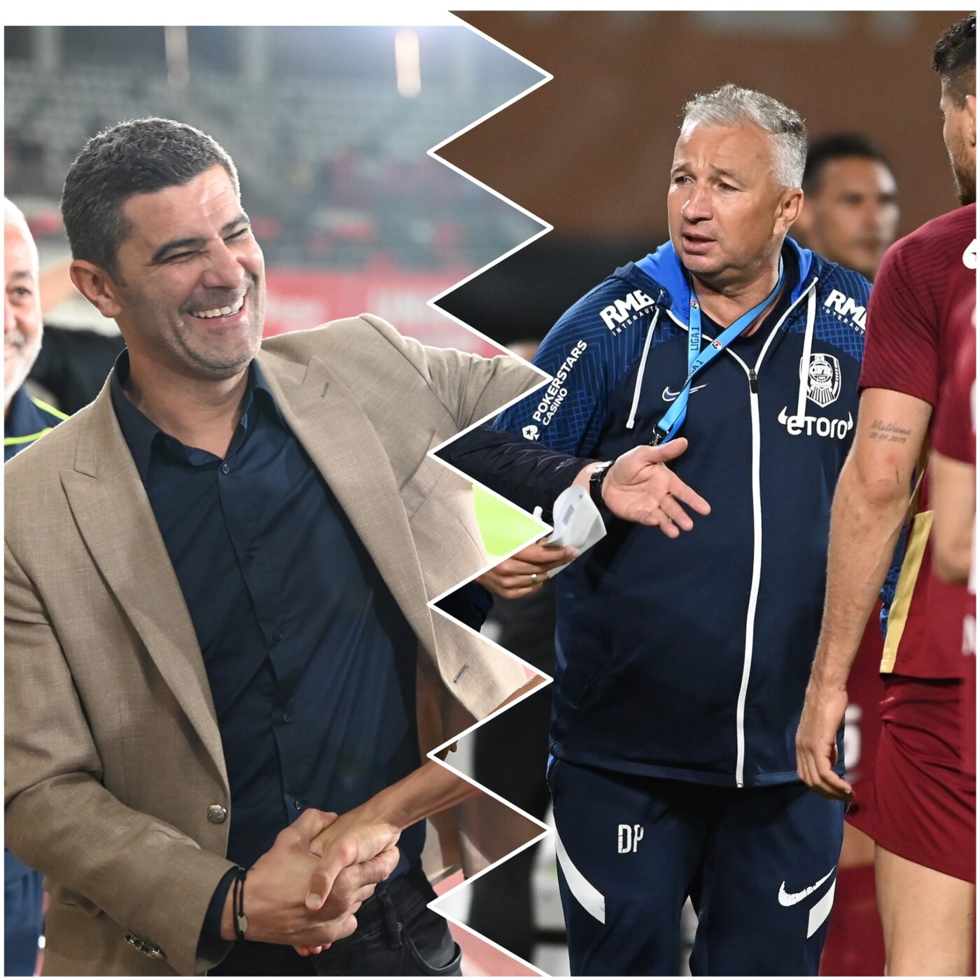 De ce nu a mai avut loc întâlnirea dintre Dan Petrescu și Dani Coman. Antrenorul lui CFR Cluj a surprins la conferință. EXCLUSIV