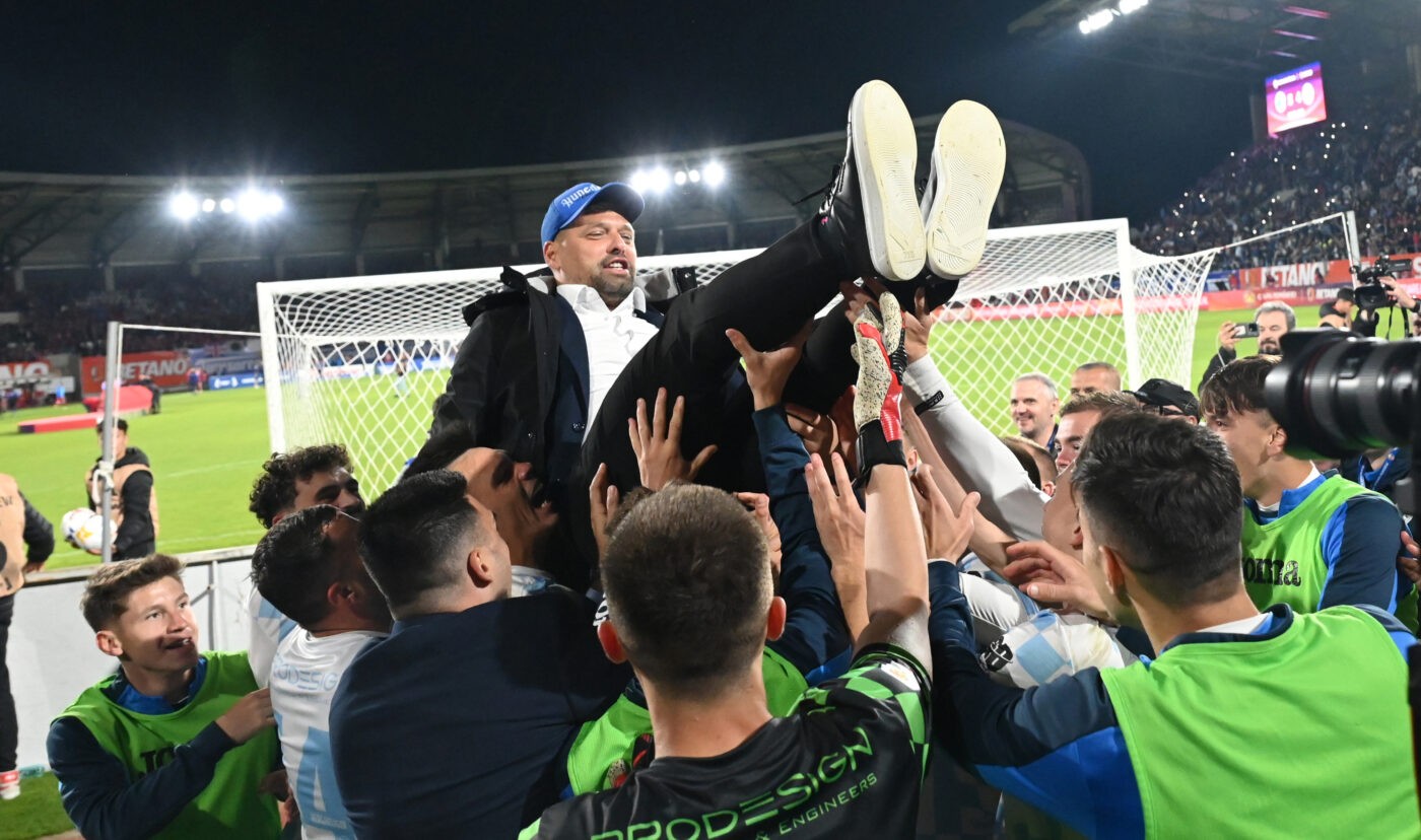 Florin Maxim a avut nervi de fier la loviturile de departajare dintre Corvinul Hunedoara și Oțelul Galați! Dezvăluirile antrenorului după ce a câștigat Cupa României: „Nu am simțit nimic! Am avut încredere deplină în Lefter”. VIDEO