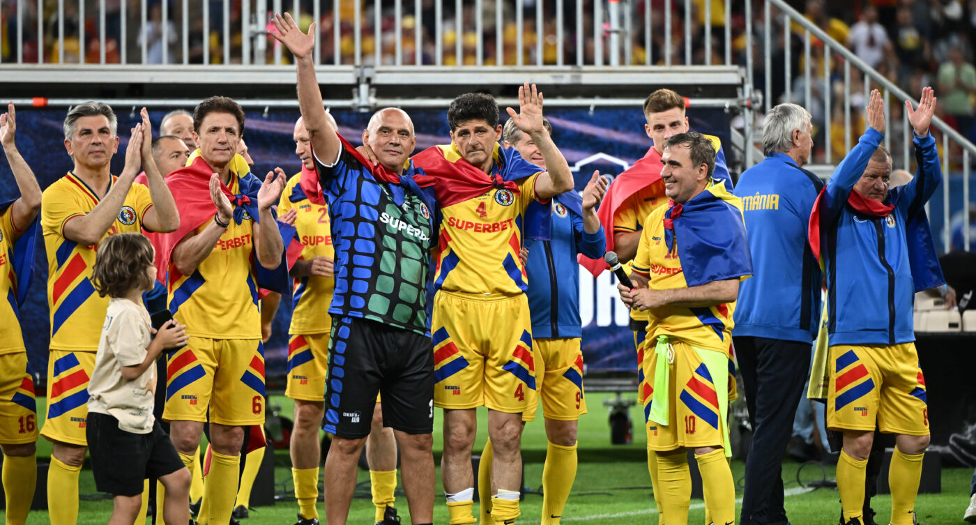 Ilie Dumitrescu a putut să joace doar 15 minute în meciul Generația de Aur – Restul Lumii și a rămas uluit de un coleg de-al său: „E cel mai bun fotbalist român din istorie, e ceva rar!”