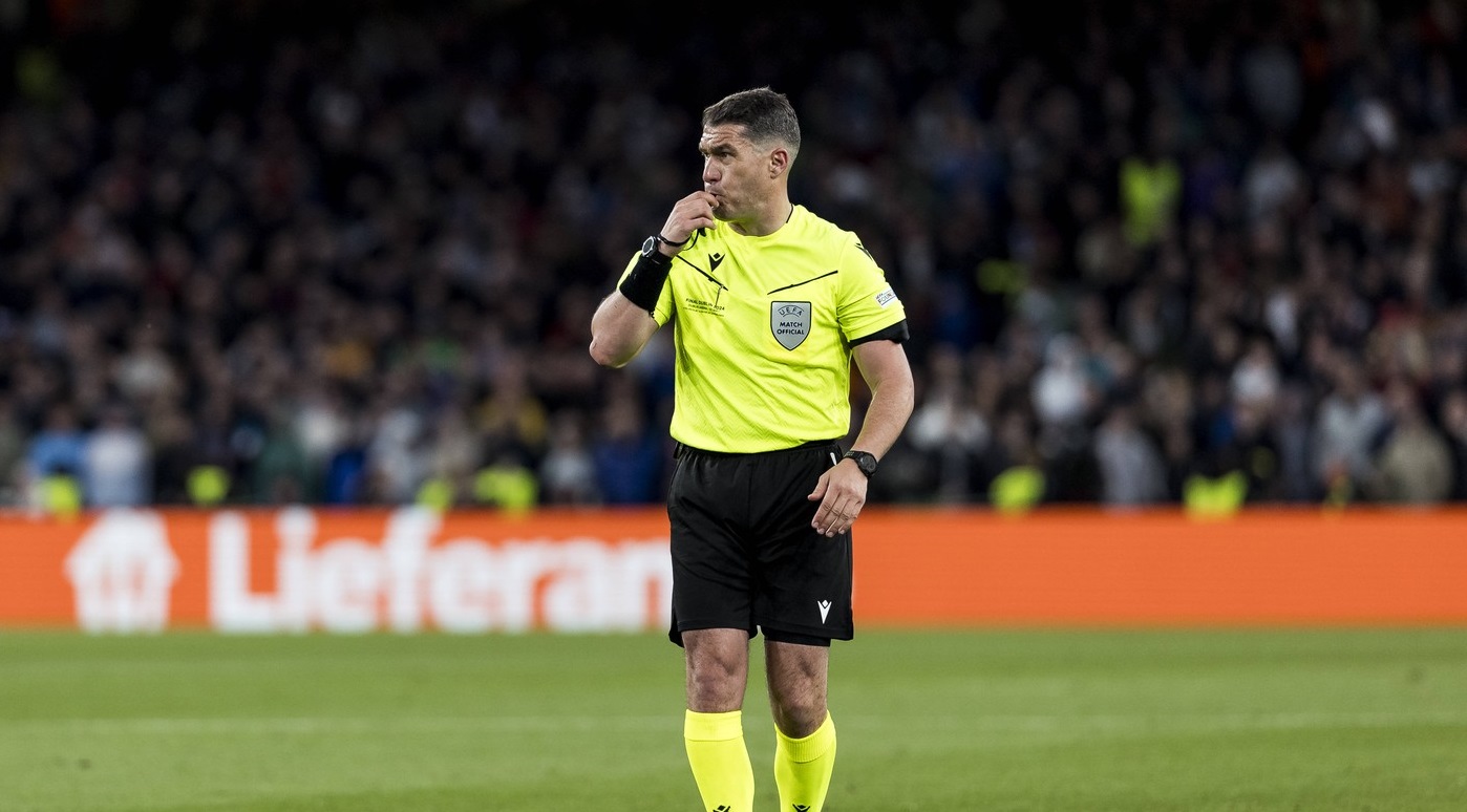 Istvan Kovacs, gata să arbitreze finala Ligii Campionilor: românul a condus impecabil finala Europa League dintre Atalanta și Bayer Leverkusen 3-0!