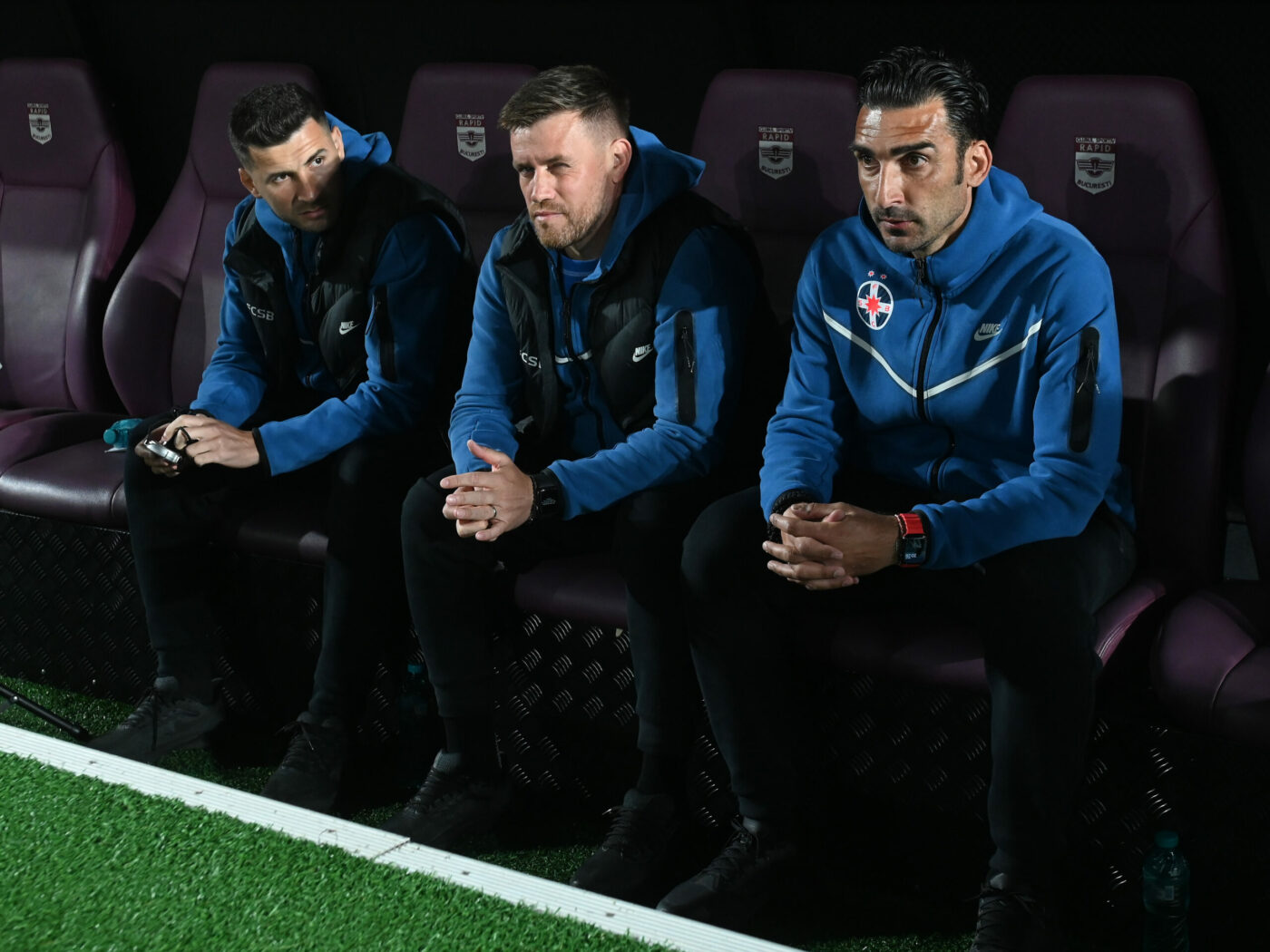 Mihai Pintilii e o fiară la antrenamentele FCSB! Elias Charalambous a trebuit să intervină pentru a-l tempera: „Calm, calm”
