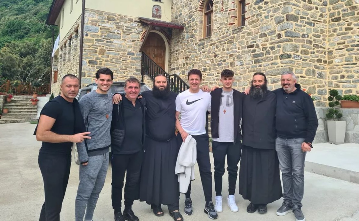 Transformarea lui Ianis Hagi, după ce a fost pe Muntele Athos. Ce s-a întâmplat cu fiul lui Gică Hagi