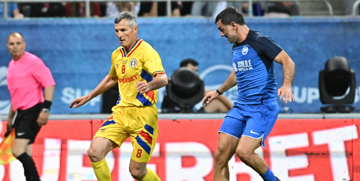 Un fotbalist străin, retras, a impresionat în meciul Generația de Aur – Restul Lumii 3-2 și a primit la final o ofertă de transfer de la o echipă din România: „Îl contactăm!”