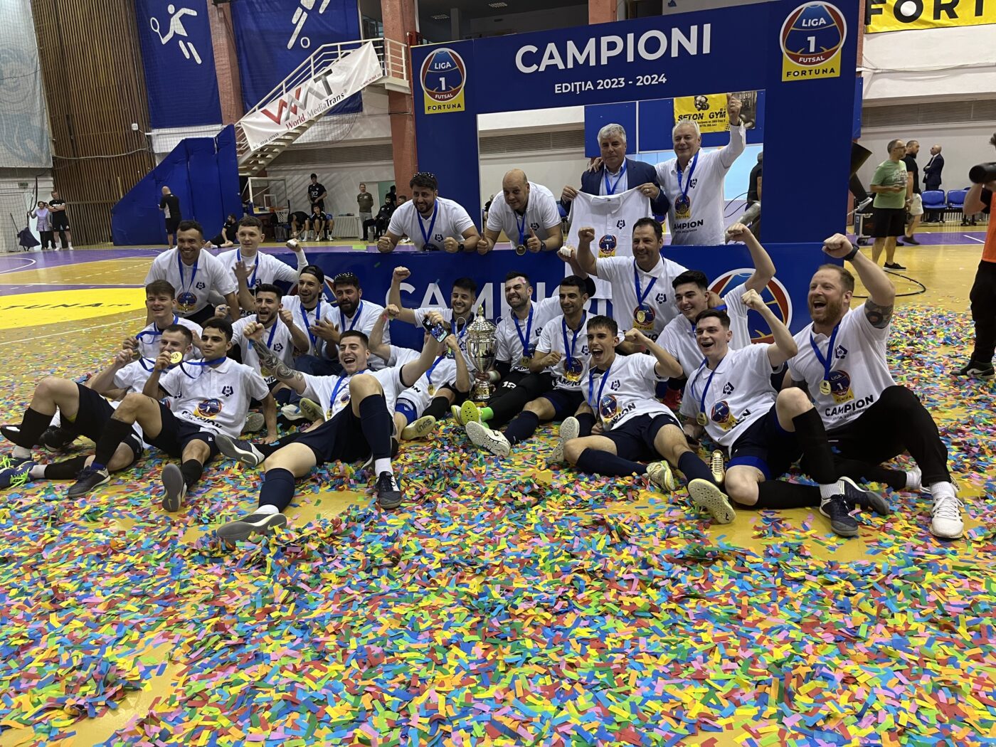 United Galați, încă un titlul cucerit în futsalul românesc, după minimul de jocuri cu CFR Timișoara!