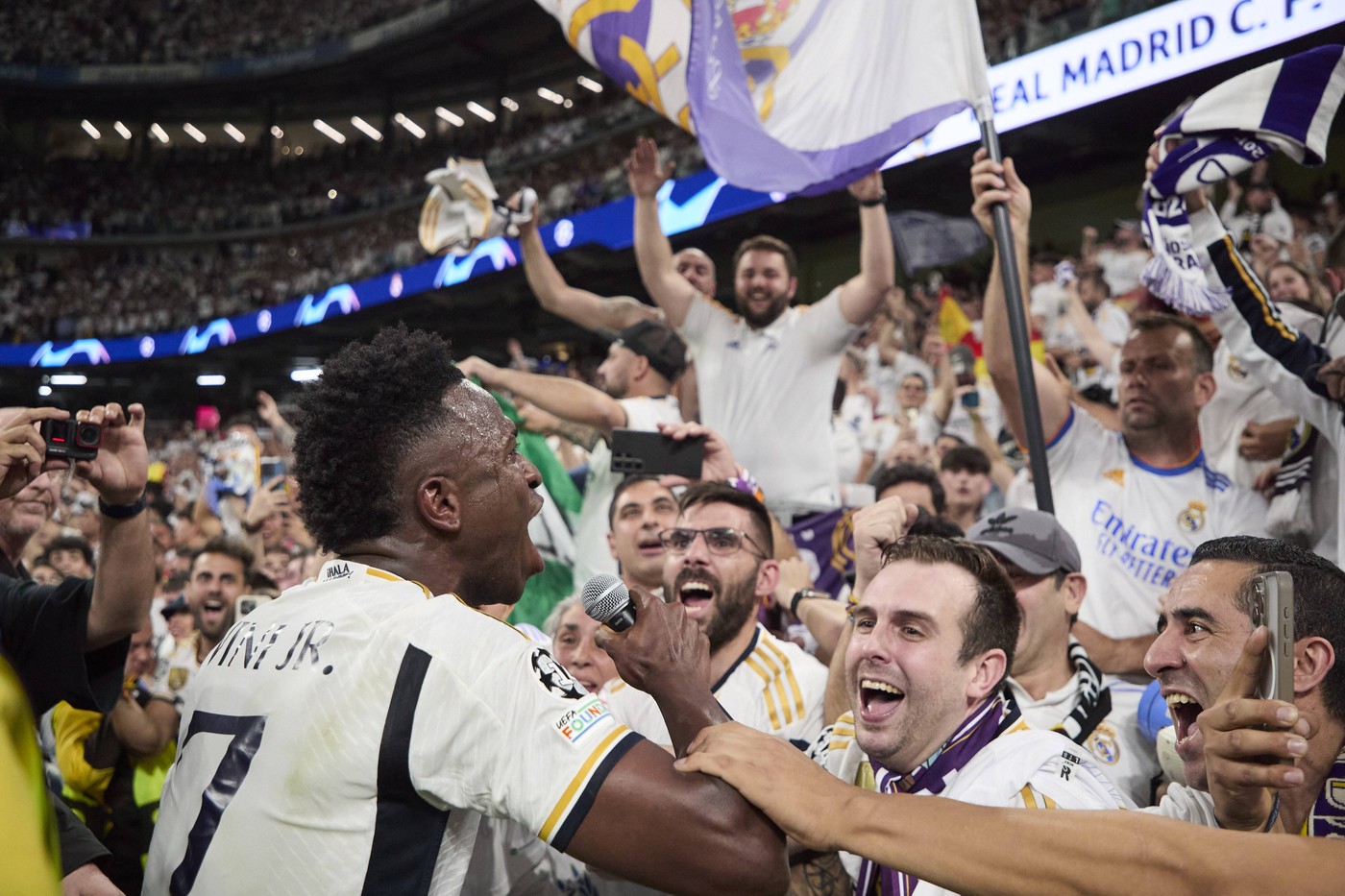 Vinicius, coșmarul bavarezilor, prima reacție despre calificarea în finală, după Real Madrid – Bayern Munchen 2-1! Brazilianul, cuvinte glorioase pentru fanii „blanco”: „Asta înseamnă să porți acest tricou”