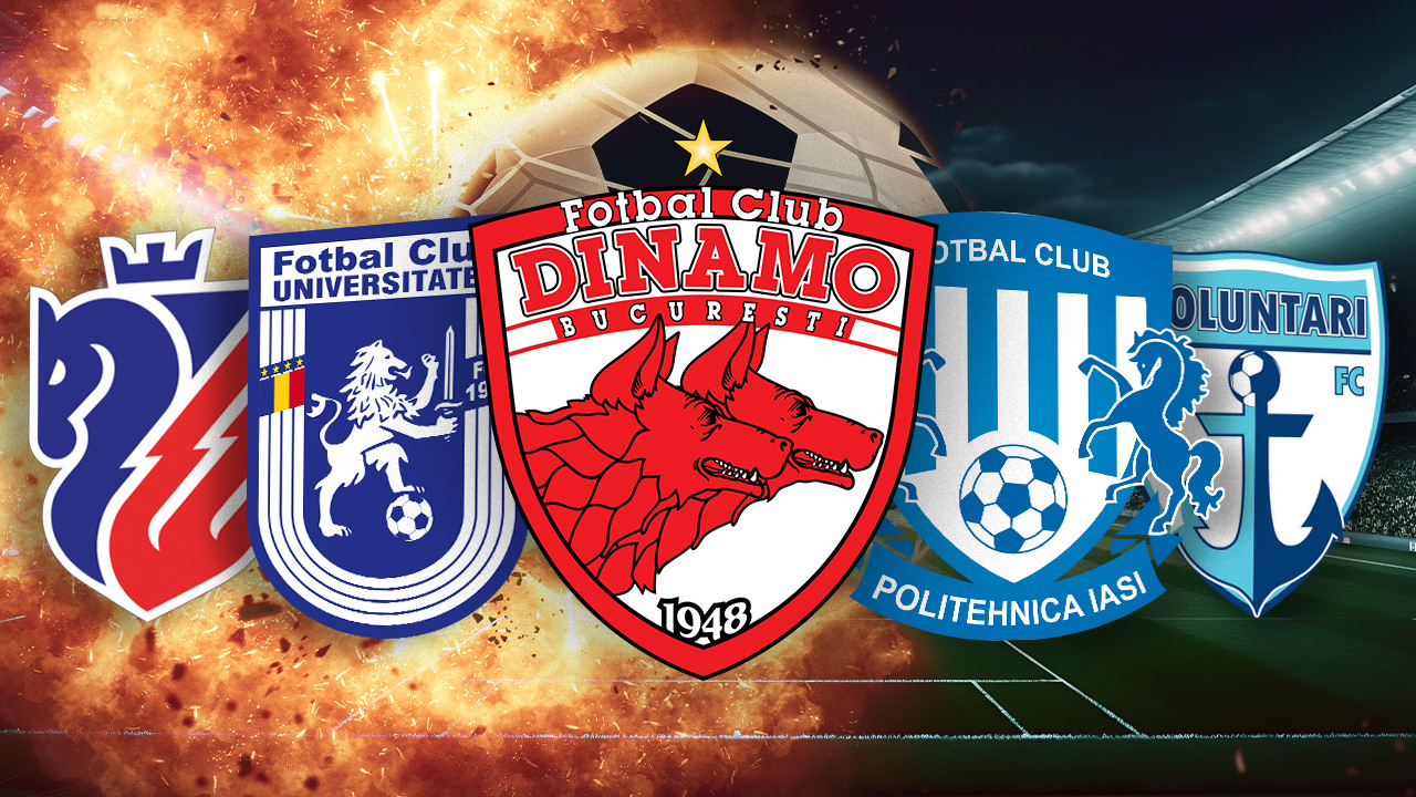 Retrogradarea minut cu minut! Livetext ultima etapă din Superliga și toate calculele în timp real pentru Dinamo, FCU Craiova, Botoșani, Voluntari și Poli Iași! Arbitrii celor 5 partide, clasamentul acum și criteriile de departajare