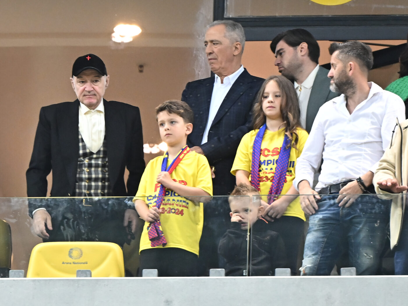 Ce a simțit Gigi Becali când și-a ținut nepoata în brațe, pe stadion! „De asta m-am dus”