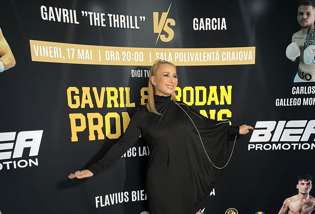 Spectacol total la debutul Anamariei Prodan ca promotor de box! Ronald „The Thrill” Gavril revine în ring la Gala Boxing Fighting Championship din Craiova
