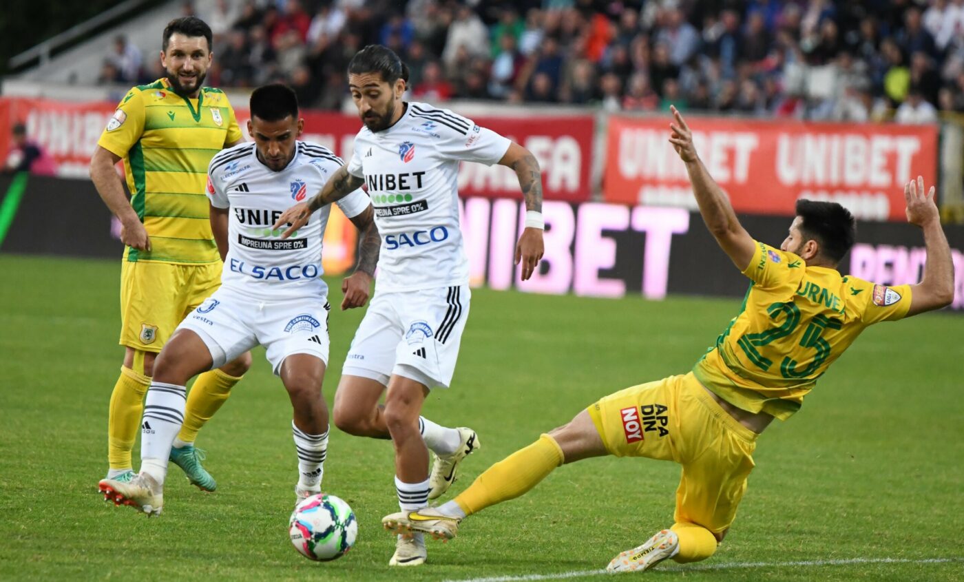 FC Botoșani – CS Mioveni 1-0, manșa tur a barajului de menținere/promovare în Superligă. Trupa lui Bogdan Andone dă lovitura în prelungiri și pornește favorită la retur!