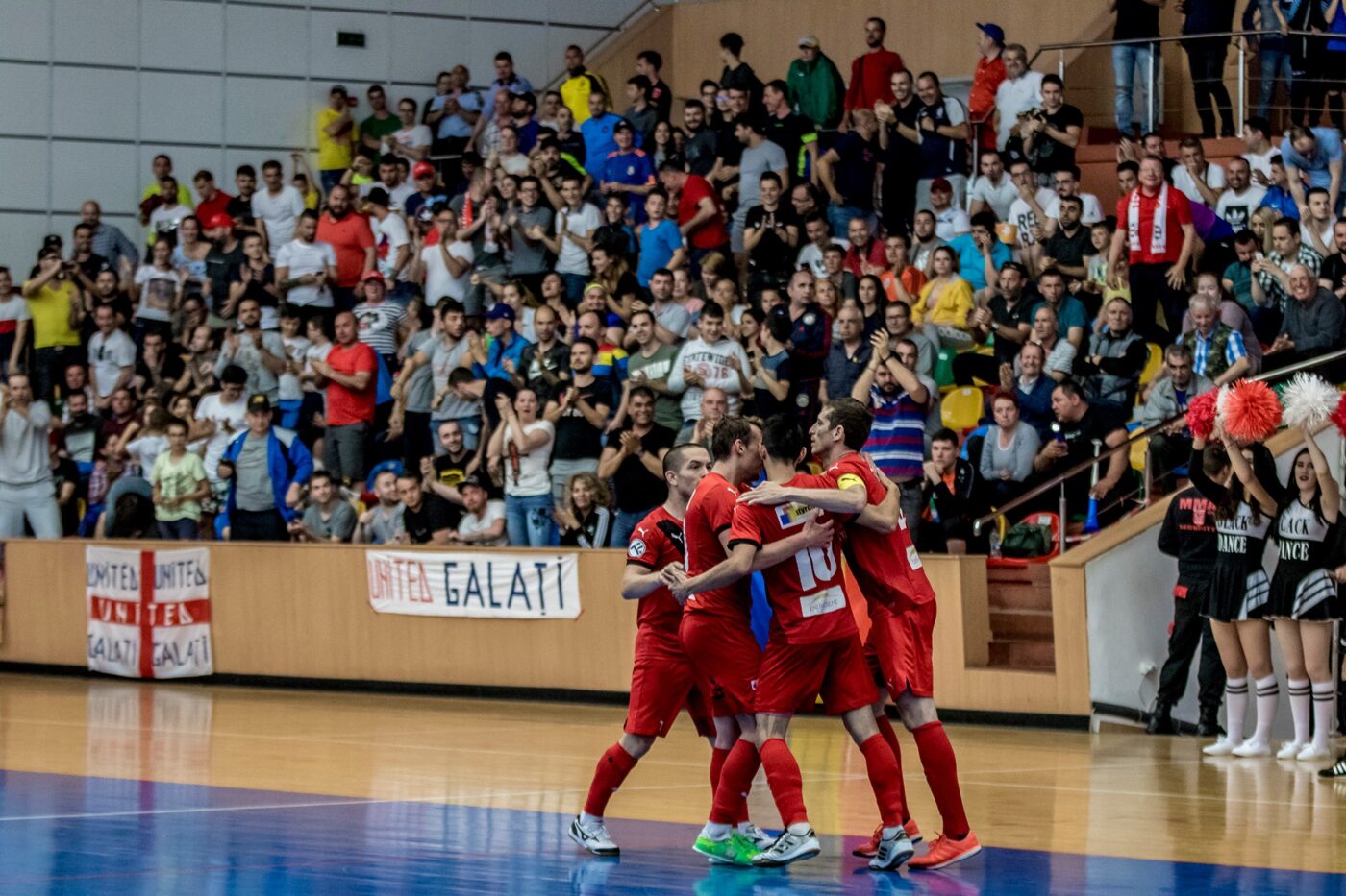 United Galați și-a adjudecat primul meci al finalei din Liga 1 de futsal, în fața lui CFR Timișoara