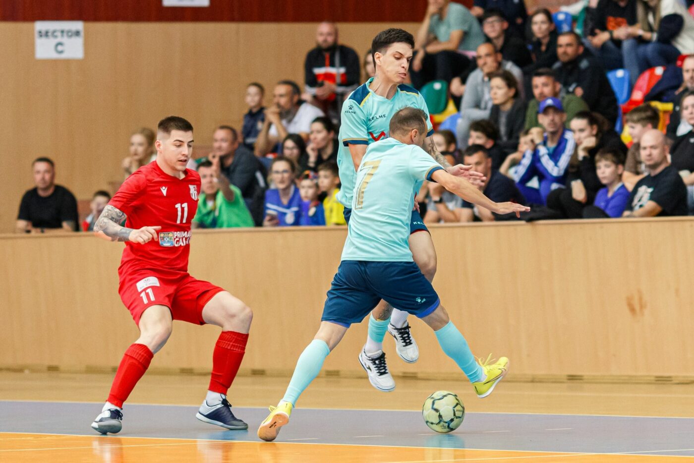 United Galați a luat o opțiunea serioasă pentru trofeul Ligii 1 de futsal, după încă un succes cu CFR Timișoara