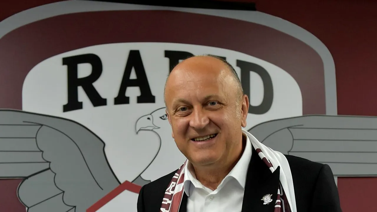 Dan Șucu a transferat un „tanc slovac” pentru defensiva Rapidului! Ce fotbalist a semnat formația giuleșteană pentru titlu