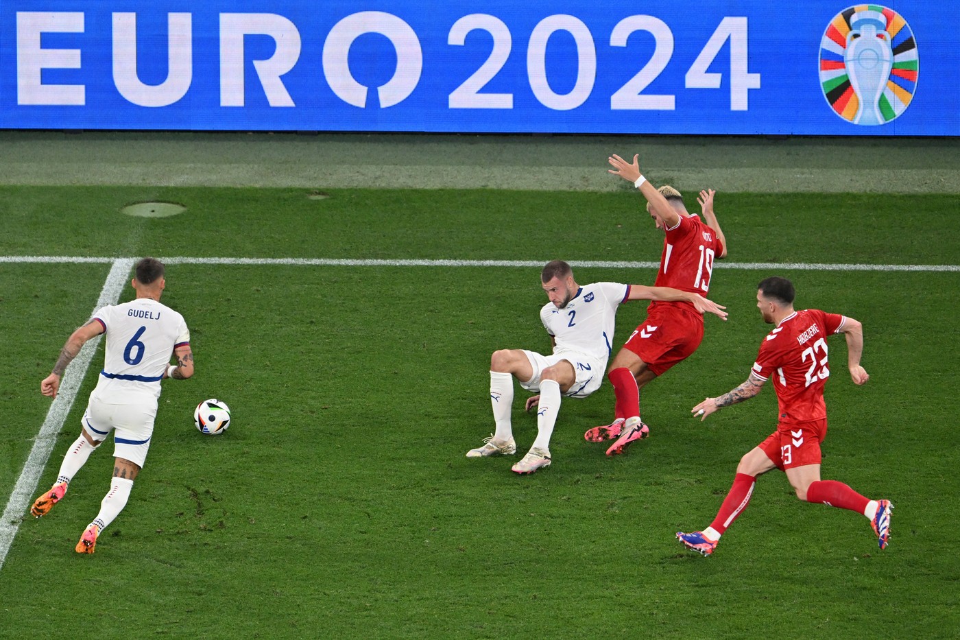 Danemarca – Serbia 0-0, în Grupa C de la EURO. Remiză albă la Munchen! Sârbii, eliminați de la turneul final