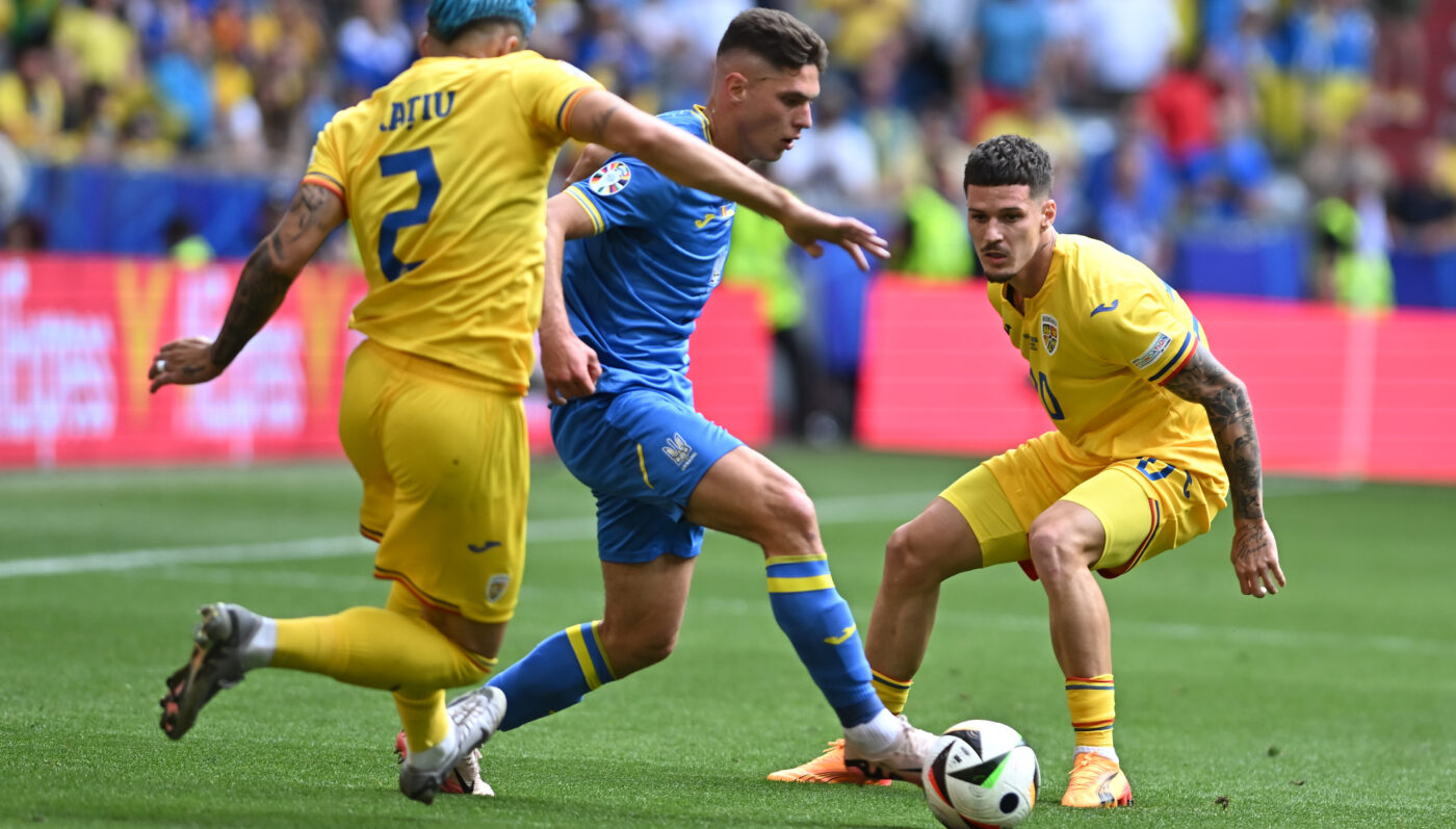 Dennis Man, fază senzațională și un asisst perfect pentru golul lui Denis Drăguș! România – Ucraina 3-0 și predicția lui Gică Hagi parcă nu mai pare o utopie! VIDEO