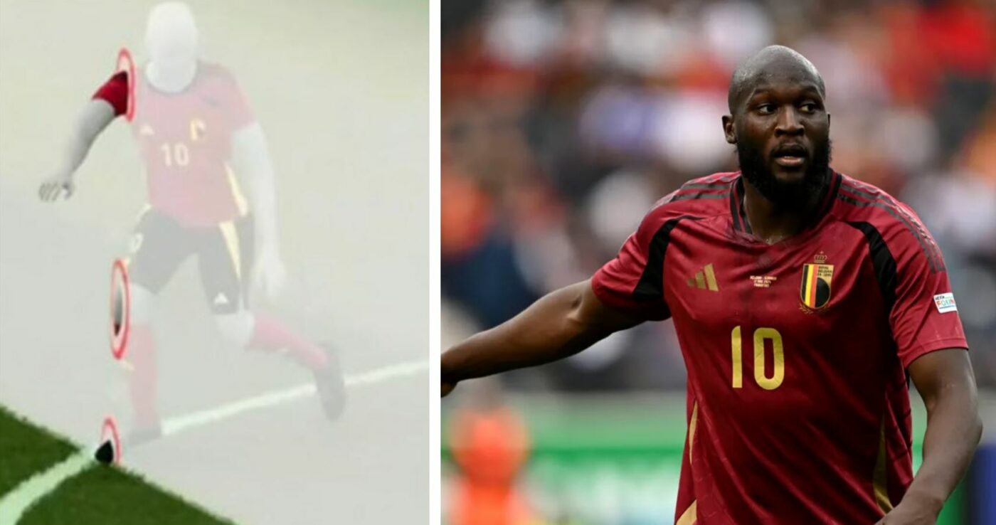 Imaginea de la VAR, în care doar „unghiile” lui Lukaku sunt în ofsaid față de poziția lui Drăgușin, a fost interpretată într-un mod unic de comentatorul lituanian al partidei România – Belgia 0-2!