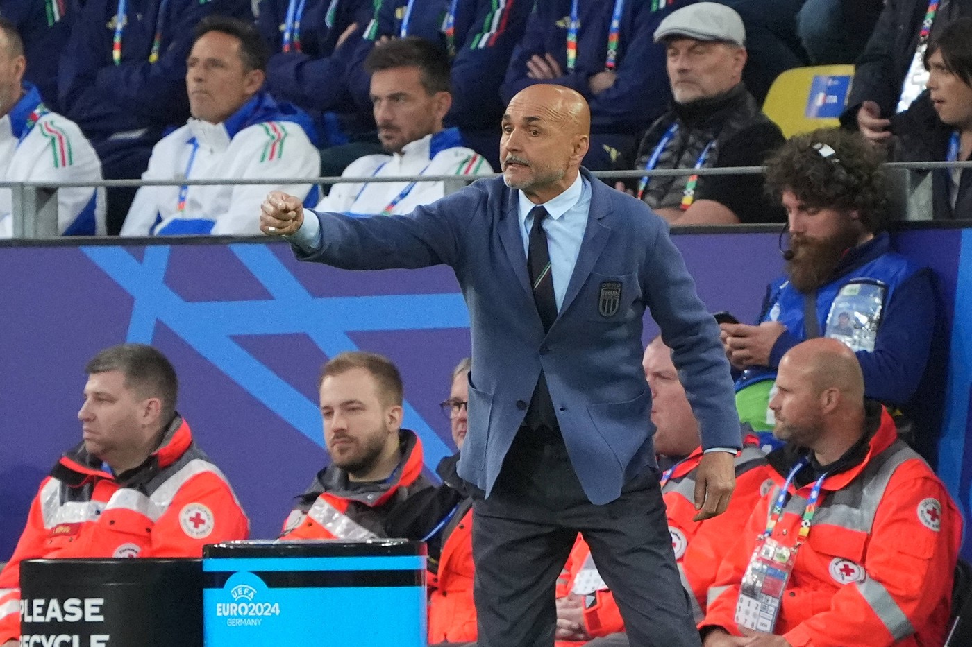 Luciano Spalletti își face praf atacanții după Italia – Albania 2-1: „Am fost absorbiți de linia lor defensivă!”