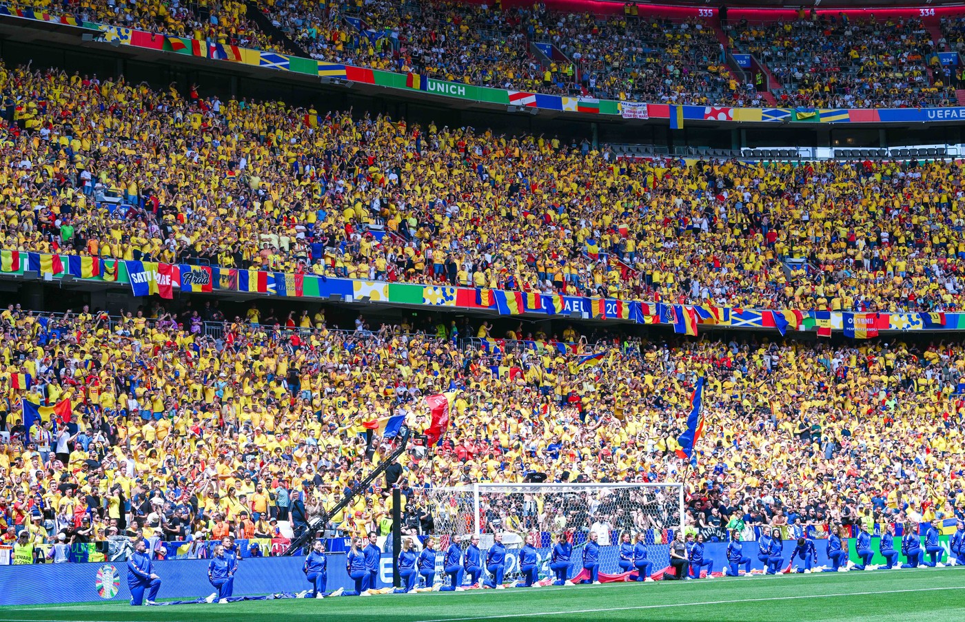 Momentul în care Europa a înțeles cine suntem: peste 30.000 de români au cântat din nou imnul național, în România – Ucraina 3-0! Imagini emoționante de la Munchen. VIDEO