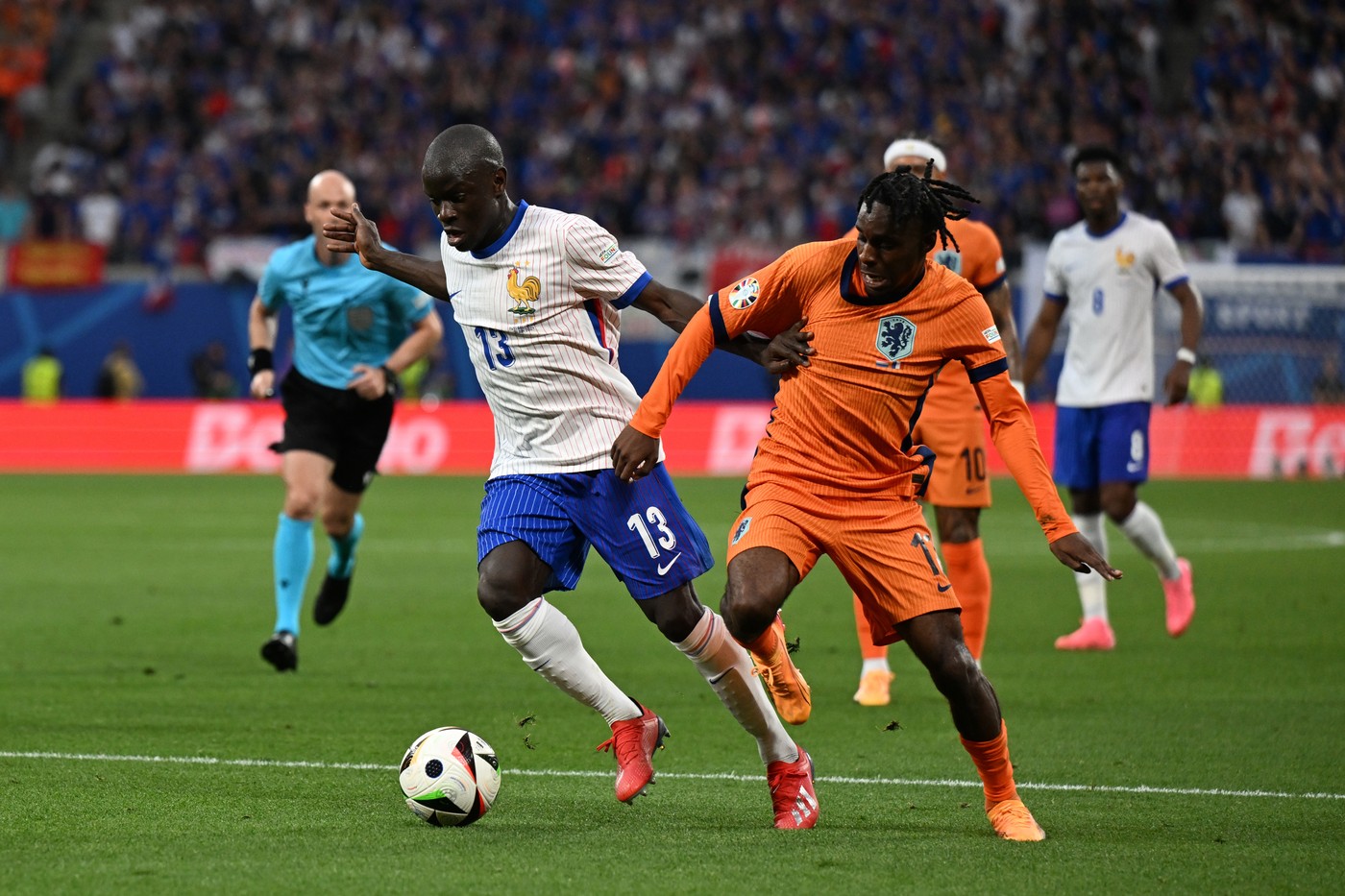 Olanda – Franța 0-0, în grupa D la EURO. Egal fără goluri în derby-ul serii, cu Mbappe doar pe bancă!
