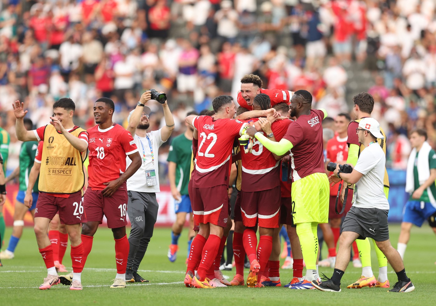 Presa din Elveția a explodat de fericire după eliminarea Italiei! Verdict categoric, care înjunghie Squadra Azzurra direct în inimă