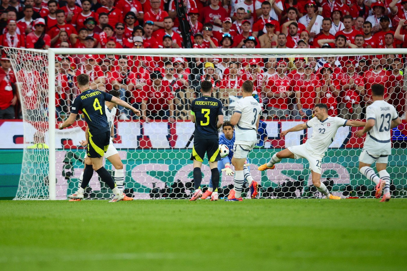 Scoția – Elveția 1-1 în Grupa A de la EURO 2024 din Germania. Naționala lui Steve Clarke obține primul punct la turneul final și o trimite pe Ungaria pe ultimul loc