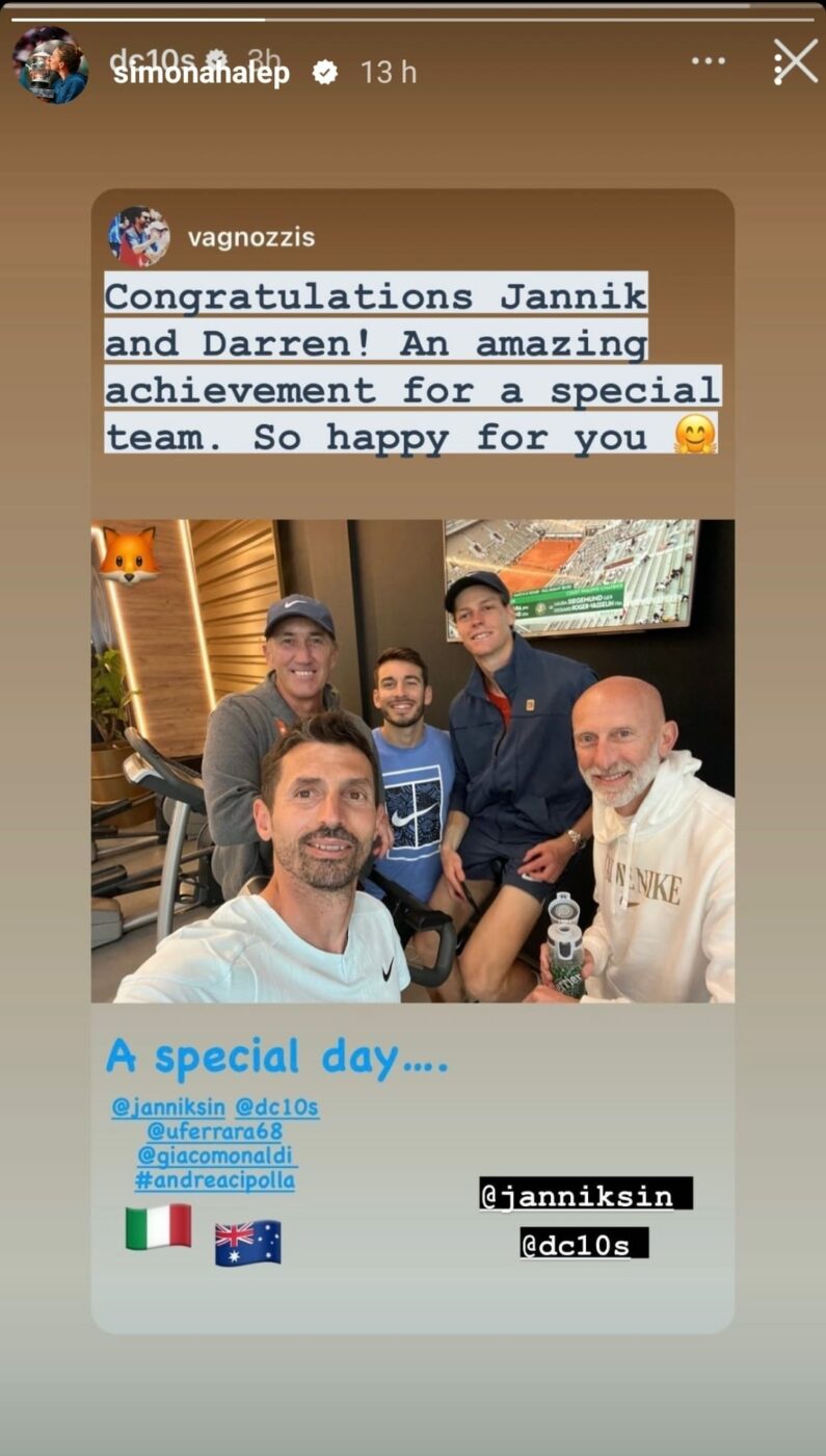 SURSA FOTO: instagram.com/simonahalep