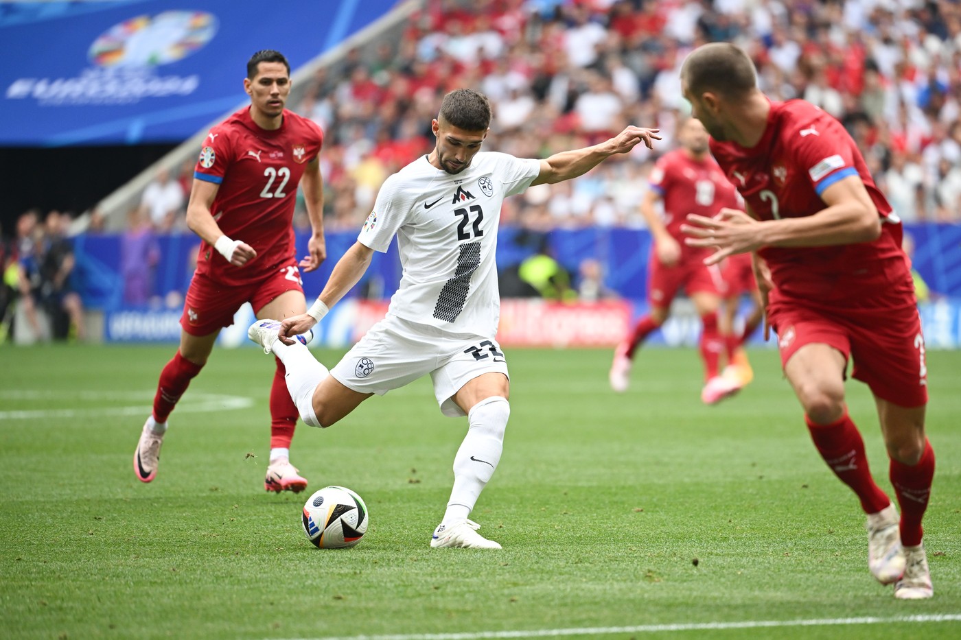 Slovenia – Serbia 1-1, în Grupa C de la EURO 2024. Vecinii noștri dau lovitura pe final! Luka Jovic, erou național după ce a egalat în minutul 90+5
