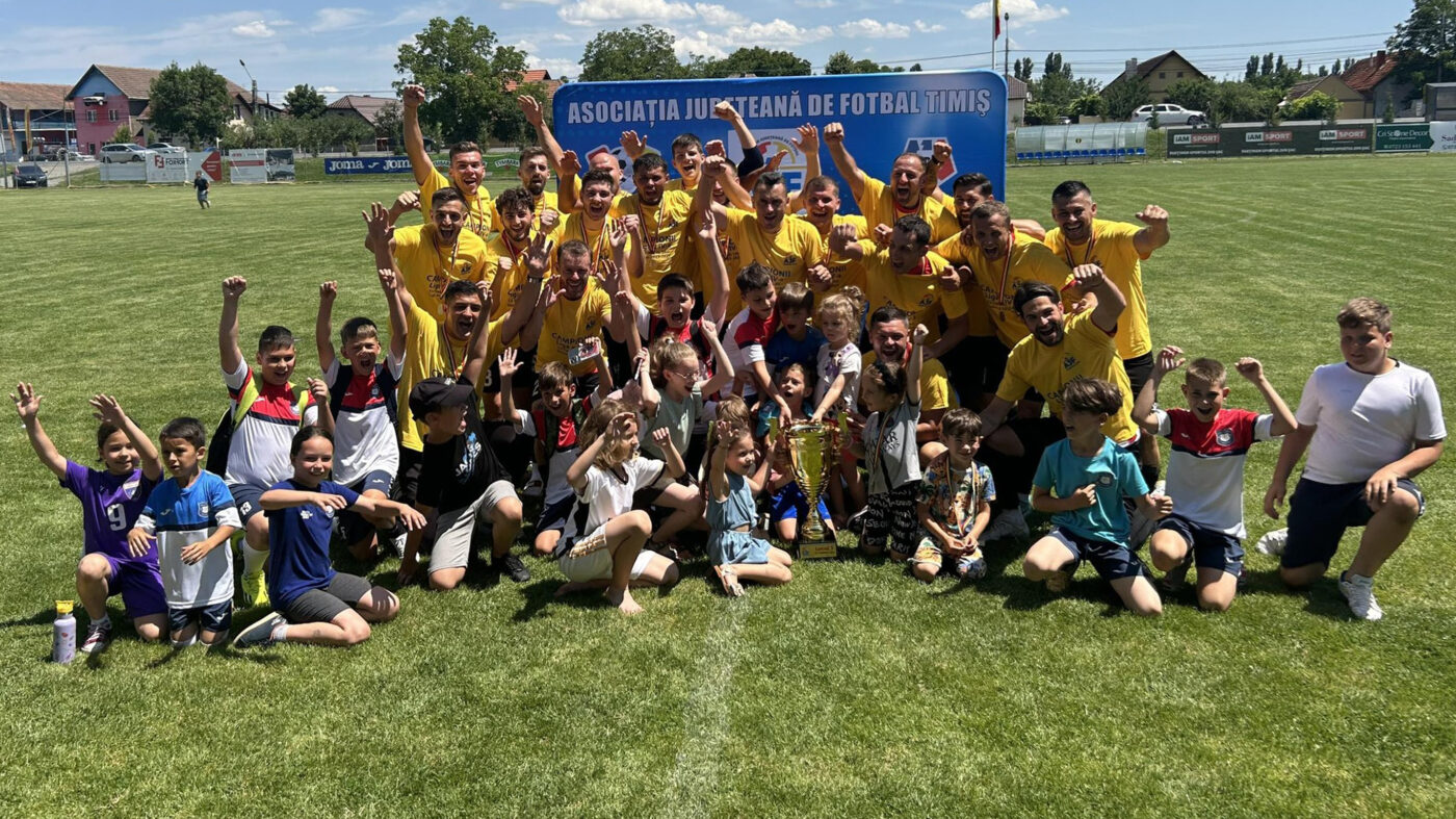Un campion cu FCSB și CFR a câștigat titlul în județul Timiș, ca antrenor. Se va lupta pentru promovarea în Liga 3