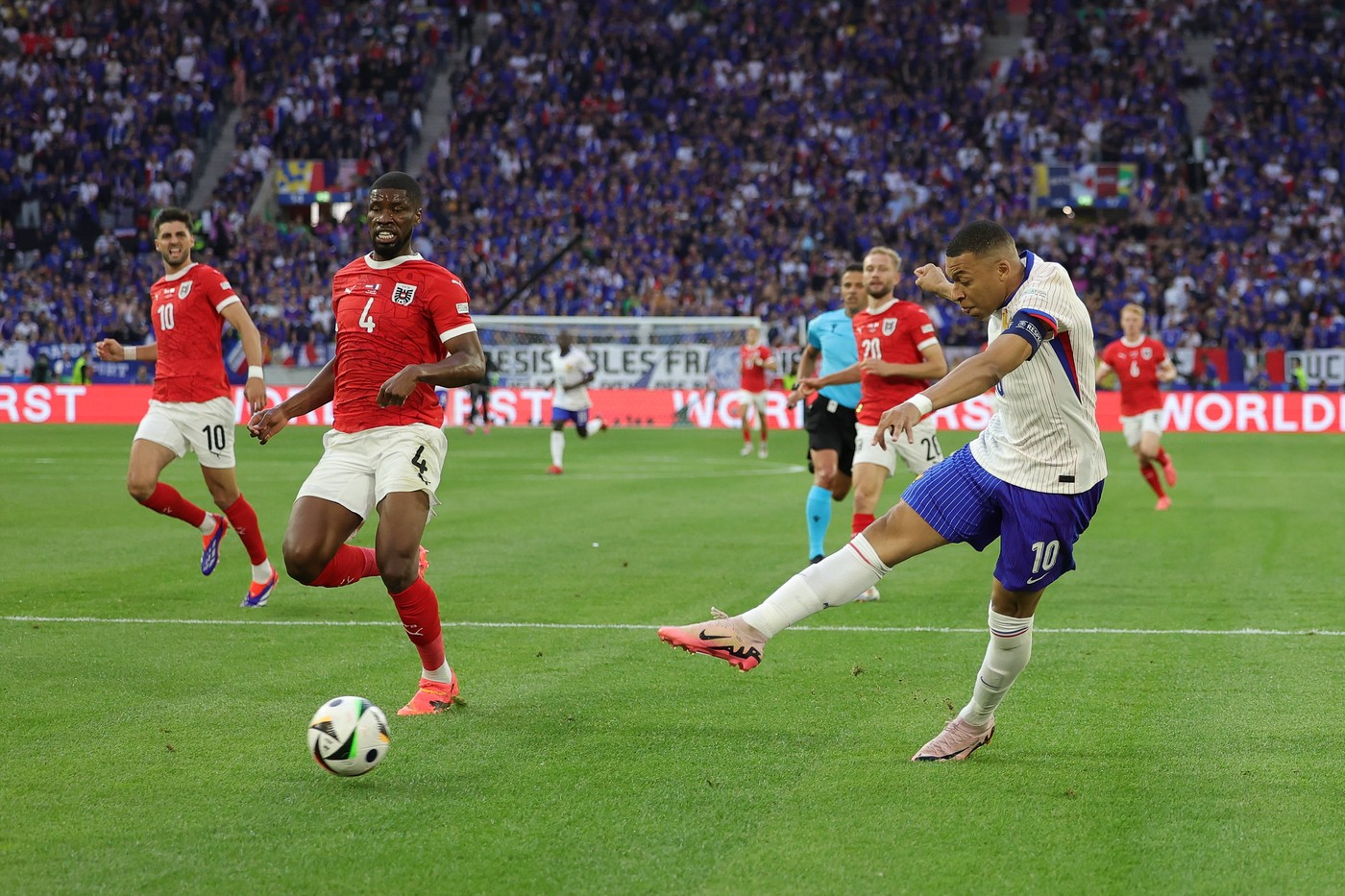 Franța – Austria 1-0 în Grupa D de la EURO 2024. „Cocoșii galici” au suferit din greu pentru victorie! Diferența a fost făcută de un autogol imparabil