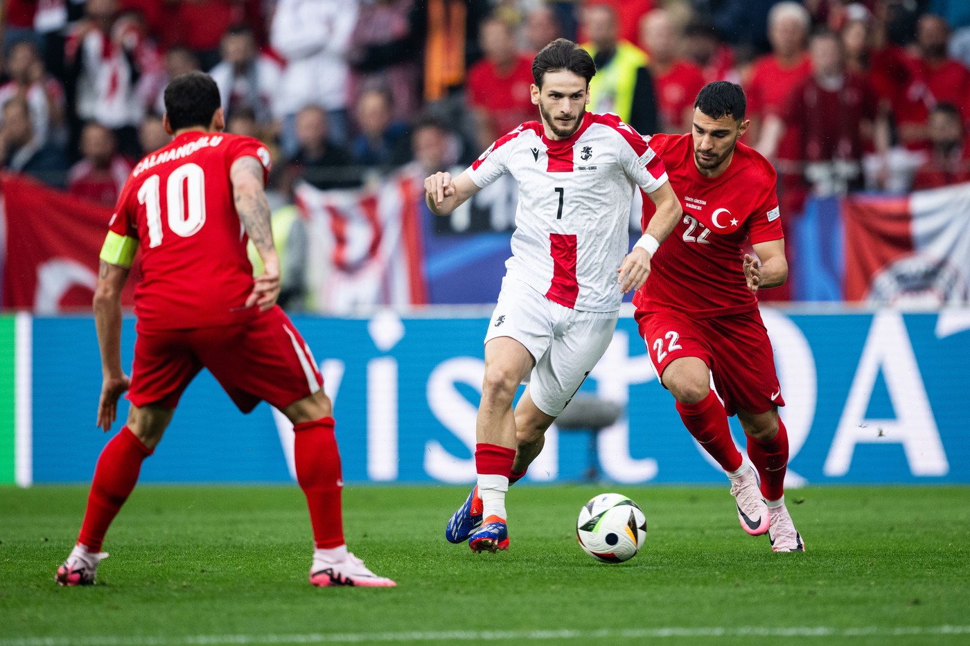 Turcia – Georgia 3-1, în Grupa F de la EURO 2024. Trupa lui Vincenzo Montella se impune după cel mai spectaculos meci de la EURO. Execuții fabuloase ale lui Arda Guler și Muldur