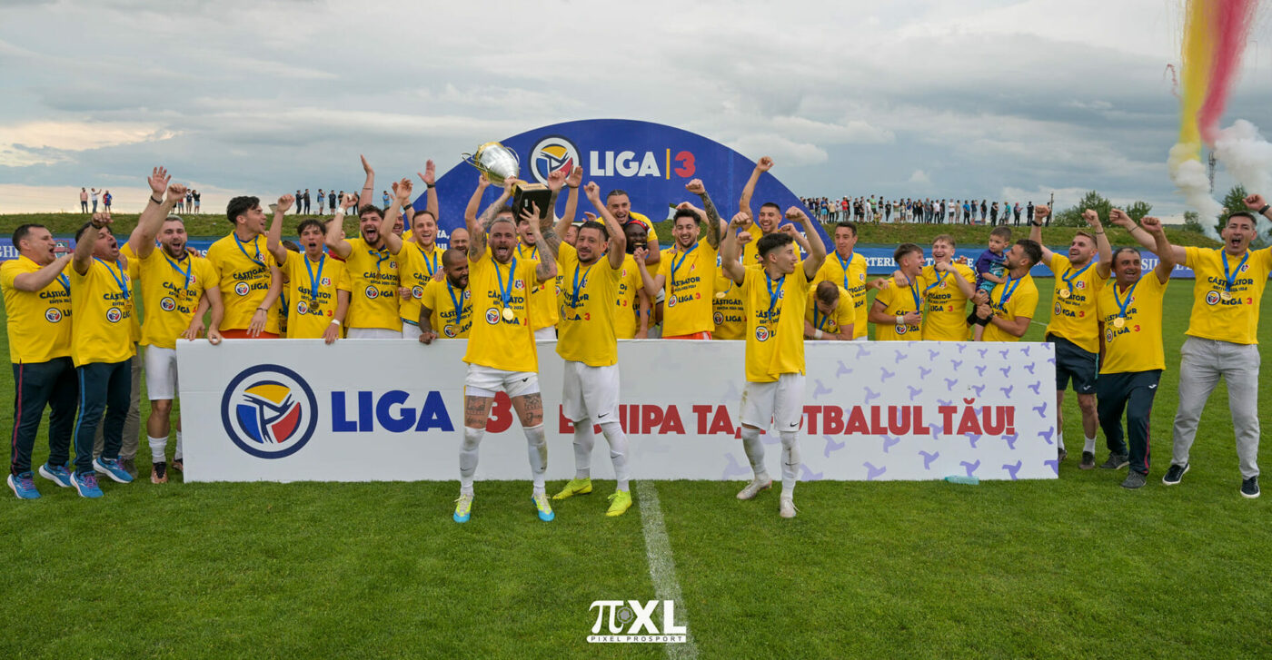 Unirea Ungheni e în Liga 2! Florentin Petre și ”greii” Istvan Fulop și Victoraș Astafei au promovat: ”O mare performanță!”