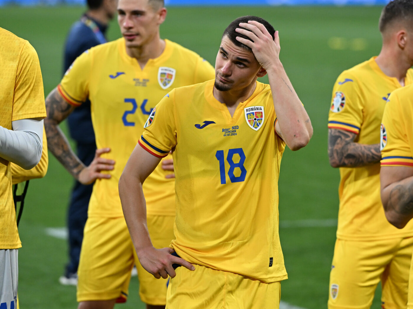 Răzvan Marin, mesaj emoționant după curățenia generală lăsată de naționala României în vestiarul de pe Allianz Arena: „Noi suntem o familie”