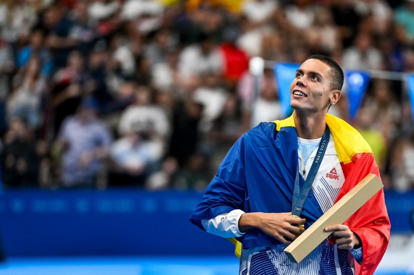 Chin și sacrficiu pentru David Popovici după ce a câștigat medalia de aur la Jocurile Olimpice de la Paris! Câte ore a fost ținut la controlul antidoping. EXCLUSIV