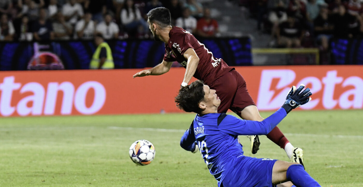 Cristi Balaj a dat verdictul la cea mai controversată fază din CFR Cluj – Neman Grodno 0-0! Care era decizia corectă