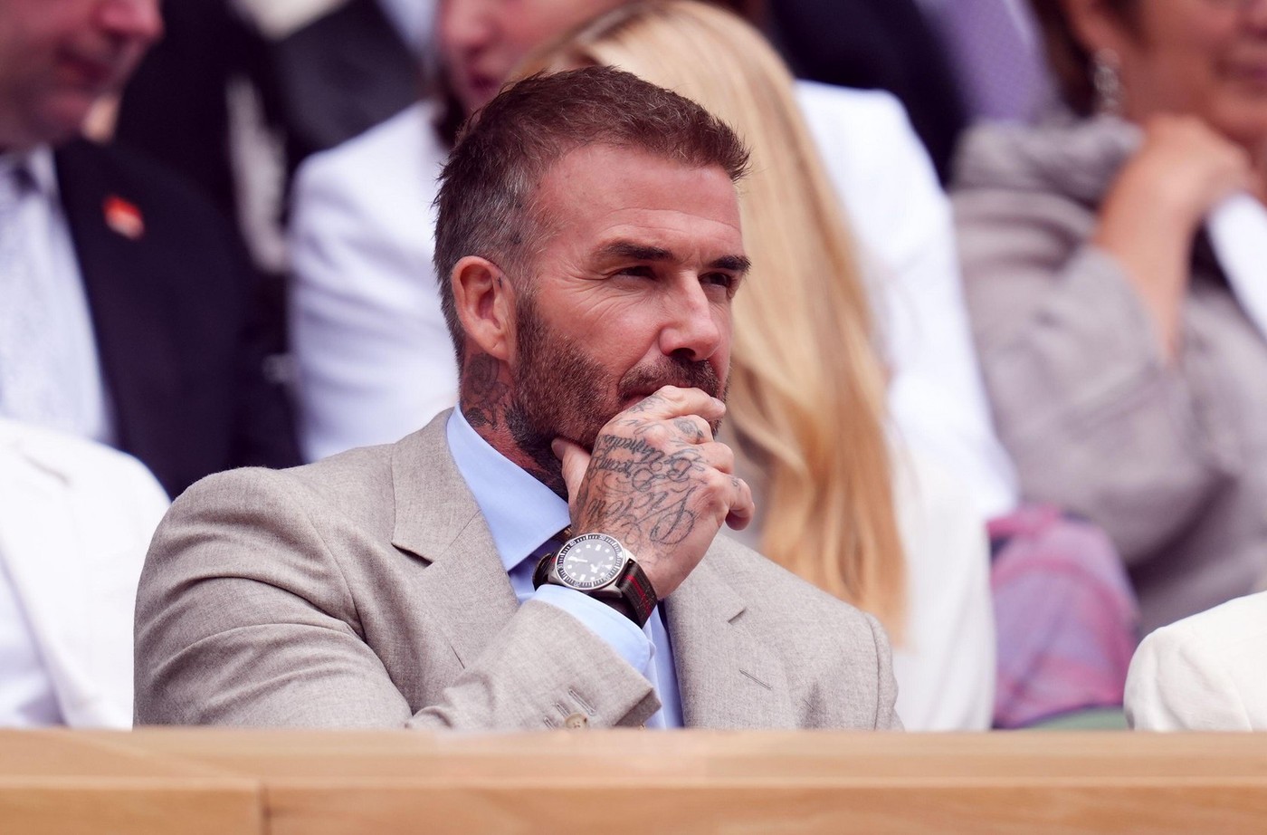 Cu ce ceas a fost surprins David Beckham la Wimbledon! Suma este accesibilă și pentru românii cu venituri medii