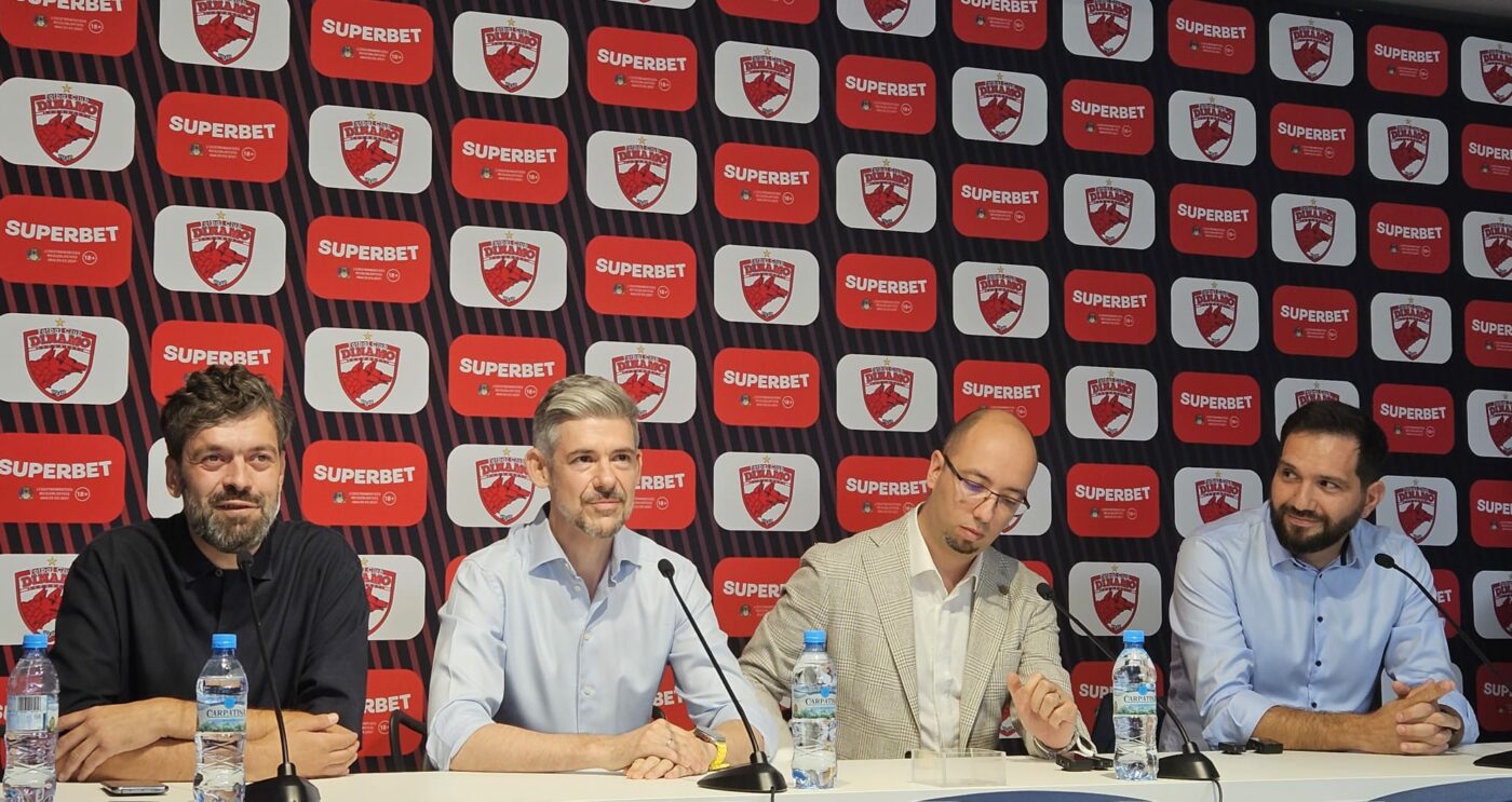 Dinamo și-a prezentat sponsorul principal pentru sezonul 2024-2025 din Superliga! Prima reacție din tabăra „câinilor”: „Împreună ne îndreptăm spre performanță”